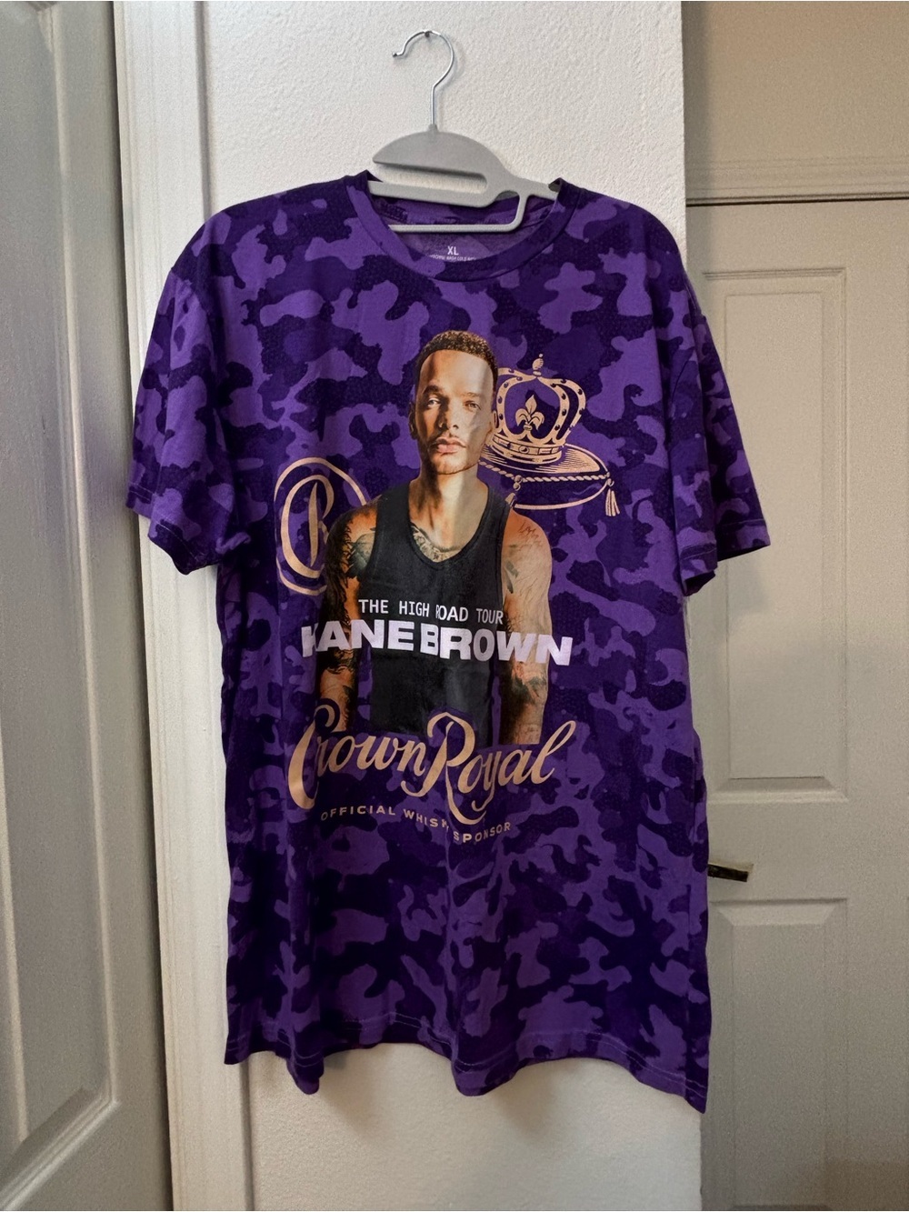Kane Brown Crown Royal High Road Tour Shirt